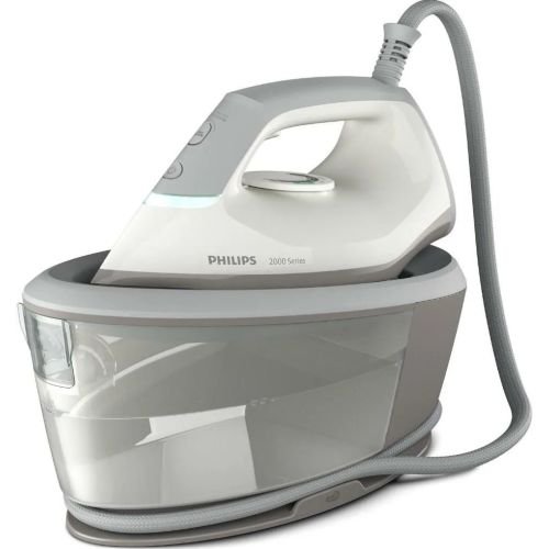 Philips 2000 series PSG2000/80 steam ironing station 2400 W 1.4 L Ceramic soleplate Grey, White (PSG2000/80)