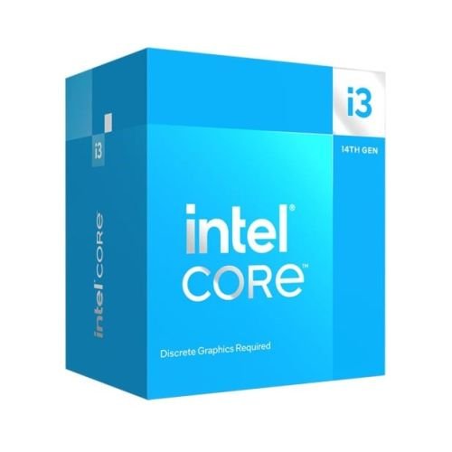 Intel Core i3-14100F processor 12 MB Smart Cache Box (BX8071514100F)