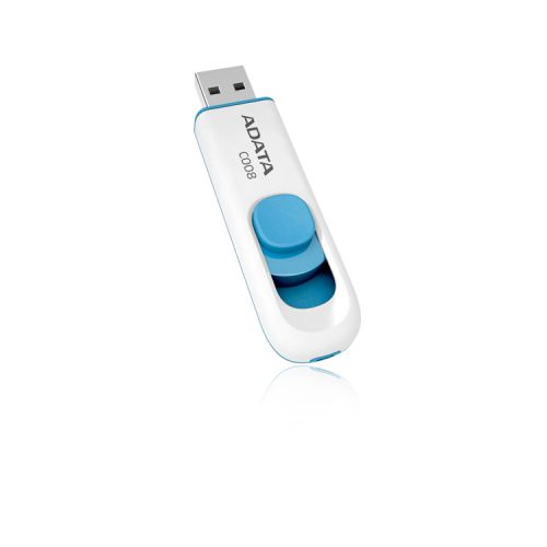 ADATA 32GB C008 USB flash drive USB Type-A 2.0 Blue,White (AC008-32G-RWE)