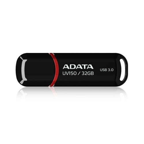 ADATA 32GB DashDrive UV150 USB flash drive USB Type-A 3.2 Gen 1 (3.1 Gen 1) Black (AUV150-32G-RBK)
