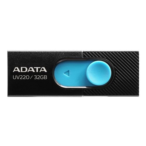 ADATA UV220 USB flash drive 32 GB USB Type-A 2.0 Black,Blue (AUV220-32G-RBKBL)