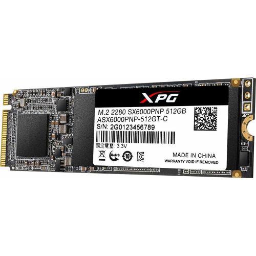 ADATA XPG SX6000 Pro 512 GB PCIe Gen3x4, M.2 2280 (ASX6000PNP-512GT-C)