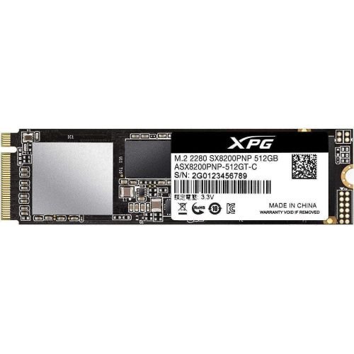 ADATA XPG SX8200 Pro 512 GB PCIe 3.0 x4, M.2 2280 (ASX8200PNP-512GT-C)