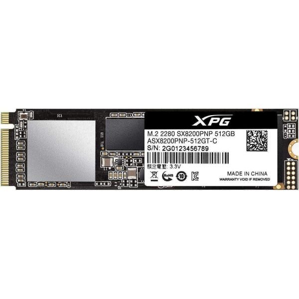 ADATA XPG SX8200 Pro 512 GB PCIe 3.0 x4, M.2 2280 (ASX8200PNP-512GT-C) ADATA XPG SX8200 Pro 512 GB PCIe 3.0 x4, M.2 2280 (ASX8200PNP-512GT-C)