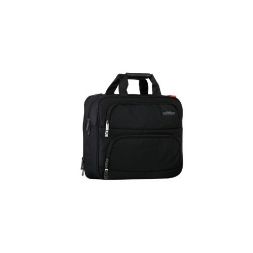 Addison 306014 notebook case 35.8 cm (14.1") Briefcase Black (306014)