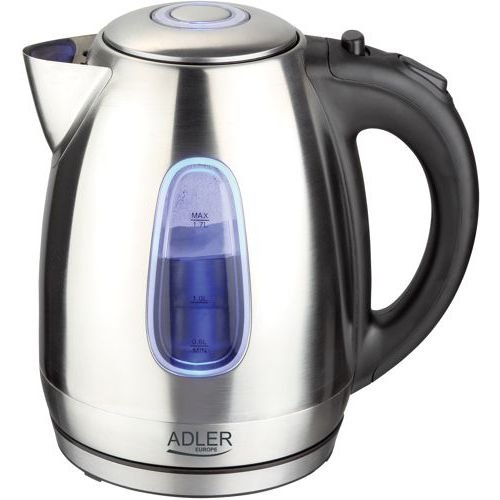 Adler AD 1223 electric kettle 1.7 L Black,Stainless steel 2200 W (AD1223)