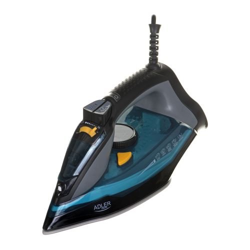 Adler AD 5032 iron Dry iron Ceramic soleplate Black, Blue, Gray 2400 W (AD 5032)
