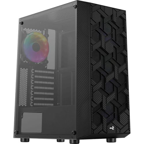 Aerocool Hive FRGB v3 black, tempered glass (ACCM-PV27013.11)