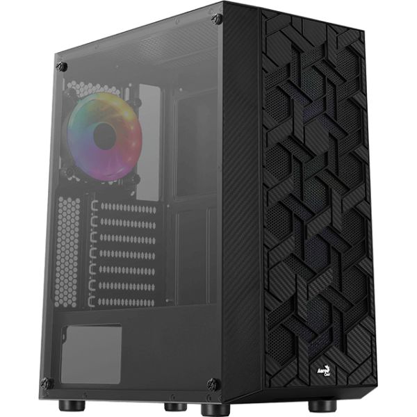 Aerocool Hive FRGB v3 black, tempered glass (ACCM-PV27013.11) Aerocool Hive FRGB v3 black, tempered glass (ACCM-PV27013.11)