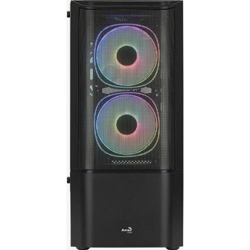 Aerocool Quantum Mesh-G-BK-v3 black / gray, side panel made of tempered glass  (ACCM-PV31133.11)