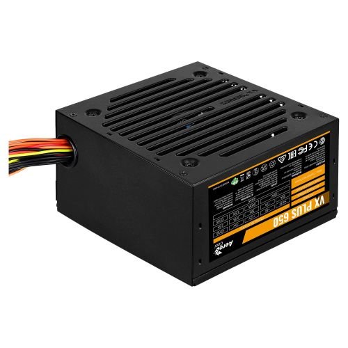 Aerocool VX PLUS 650 power supply unit 650 W ATX Black (AEROVX-650PLUS)