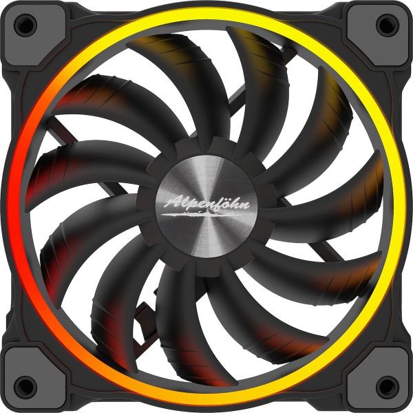 Alpenföhn Wing Boost 3 3er 140x140x25 black, pack of 3, incl. remote control, RF receiver, ARGB splitter, PWM splitter (84000000159) Alpenföhn Wing Boost 3 3er 140x140x25 black, pack of 3, incl. remote control, RF receiver, ARGB splitter, PWM splitter (84000000159)