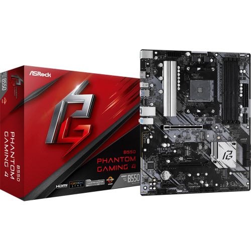 ASRock B550 Phantom Gaming 4  (90-MXBCY0-A0UAYZ)