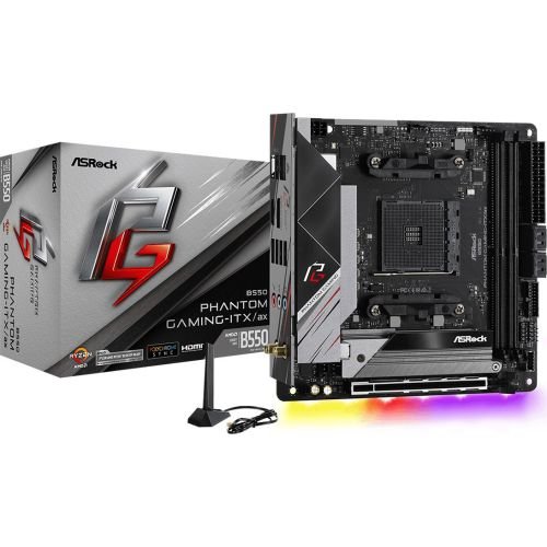 ASRock B550 Phantom Gaming-ITX/ax  (90-MXBD40-A0UAYZ)