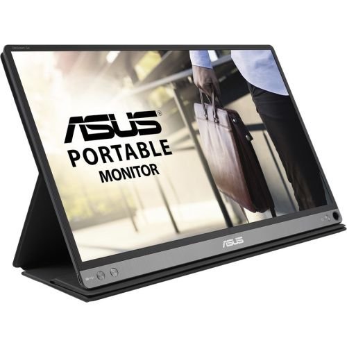 ASUS MB16AHP black, Micro USB, USB-C, IPS, FullHD (90LM04T0-B01170)