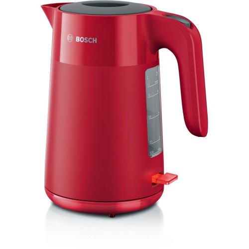 Bosch TWK2M164 electric kettle 1.7 L 2400 W Black, Grey, Red (TWK2M164)