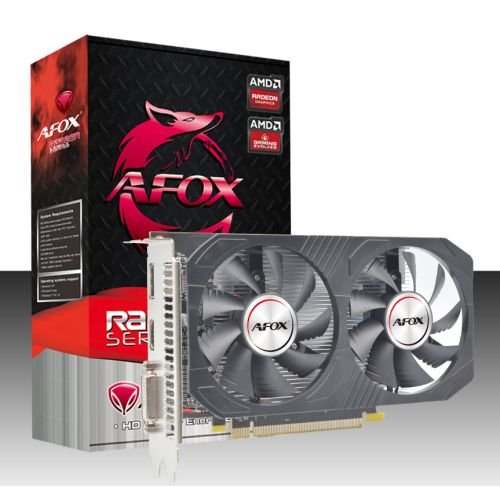 AFOX Radeon RX 550 4GB GDDR5 DVI HDMI DP DUAL FAN AFRX550-4096D5H4-V6 (AFRX550-4096D5H4-V6)