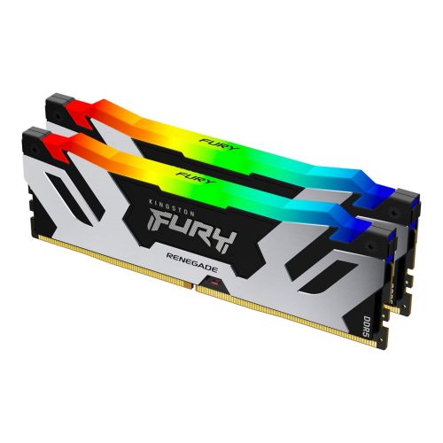 Kingston Technology FURY 32GB 6400MT/s DDR5 CL32 DIMM (Kit of 2) Renegade RGB (KF564C32RSAK2-32)