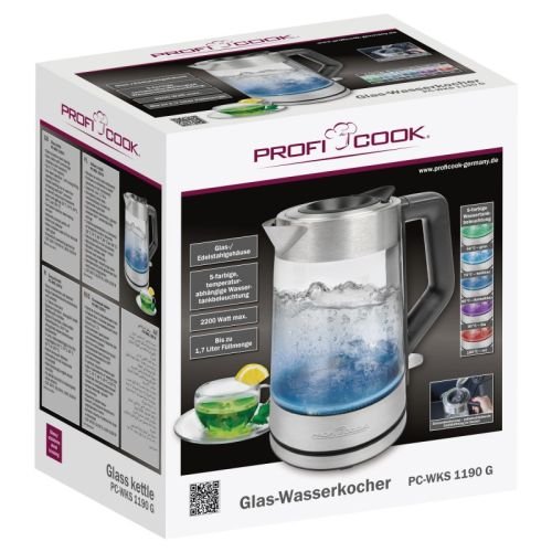 Proficook electric glass kettle PC-WKS 1190 G (PC-WKS 1190 G)