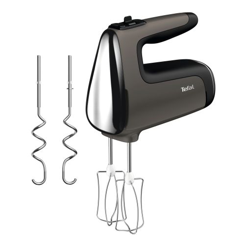 Tefal Powermix Silence HT654E38 mixer Stand mixer 600 W Black, Grey (HT654E38)