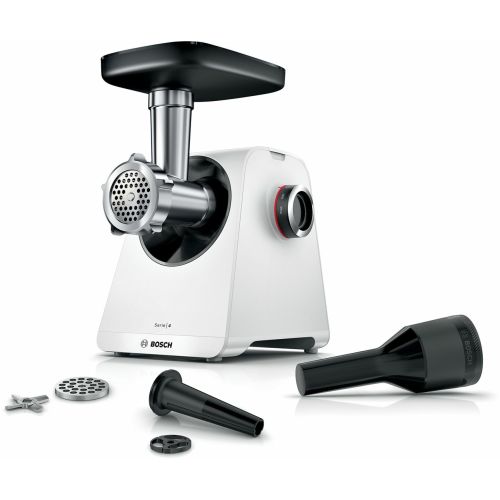 Bosch Serie 4 MFWS420W mincer 1900 W White, Black (MFWS420W)