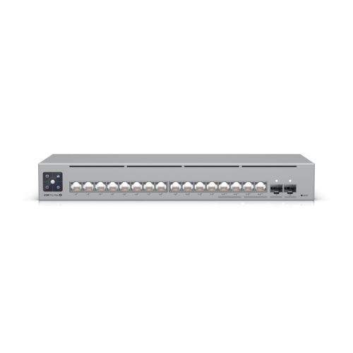 Ubiquiti Pro Max 16 PoE Managed L3 Gigabit Ethernet (10/100/1000) Power over Ethernet (PoE) Grey (USW-Pro-Max-16-PoE)