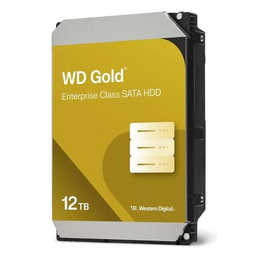 Western Digital Gold WD122KRYZ internal hard drive 12 TB 7200 RPM 512 MB 3.5" Serial ATA III (WD122KRYZ)