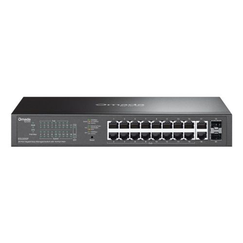 OMADA ES220GP network switch Managed Gigabit Ethernet (10/100/1000) Power over Ethernet (PoE) Black (ES220GP)