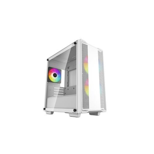 DeepCool CC360 WH ARGB Mini Tower White (R-CC360-WHAPM3-G-1)