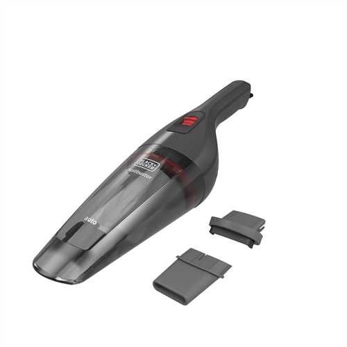 Black & Decker NVB12AVA-XJ handheld vacuum Bagless Grey, Red (NVB12AVA)