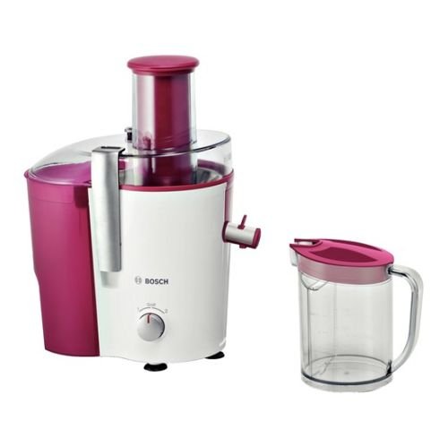 Bosch MES25C0 juice maker Centrifugal juicer Cherry,Transparent,White 700 W (MES 25C0)