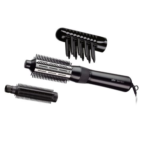 Braun Satin Hair 3 AS 330 Hot air brush Black, Blue, Lilac 400 W 2 m (AS330)