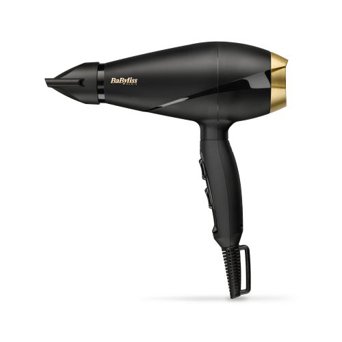 BaByliss 6704E hair dryer 2000 W Black, Gold (6704E)