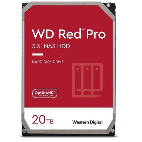 Hard drive HDD Western Digital WD Red Pro 20 TB WD201KFGX (WD201KFGX)