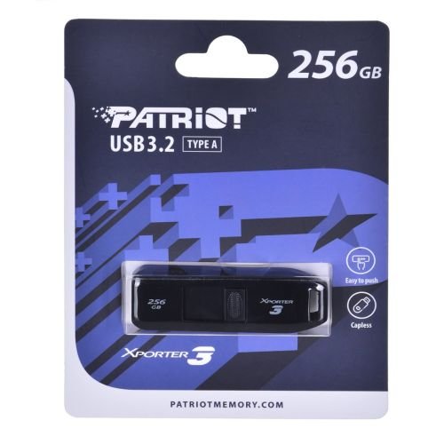 PARTIOT FLASHDRIVE Xporter 3 256GB Type A USB 3.2 (PSF256GX3B3U)