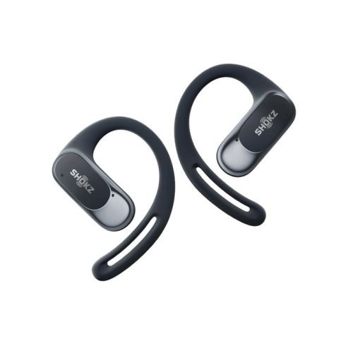 SHOKZ OpenFit Air Headset Wireless Ear-hook Calls/Music/Sport/Everyday Bluetooth Black (T511-ST-BK)