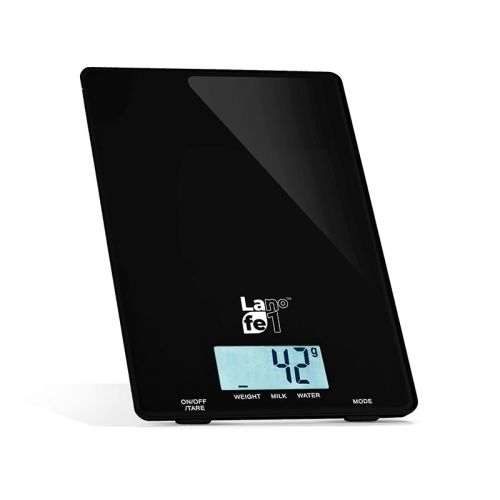 LAFE WKS001.5 kitchen scale Electronic kitchen scale Black,Countertop Rectangle (LAFWAG44594)