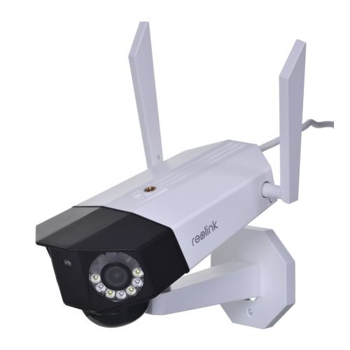 IP Camera REOLINK DUO 2 LTE wireless WiFi with battery and dual lens White (DUO 2 LTE)