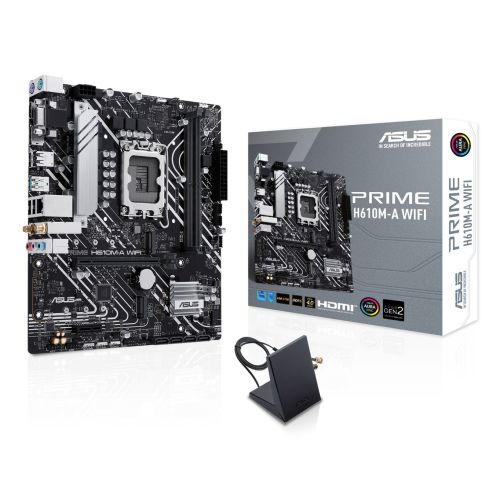 ASUS PRIME H610M-A WIFI Intel H610 LGA 1700 micro ATX (90MB1G00-M0EAY0)