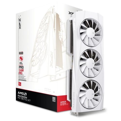 XFX Quicksilver Radeon RX 9070 XT Gaming Edition AMD 16 GB GDDR6 (RX-97TQICKW9)