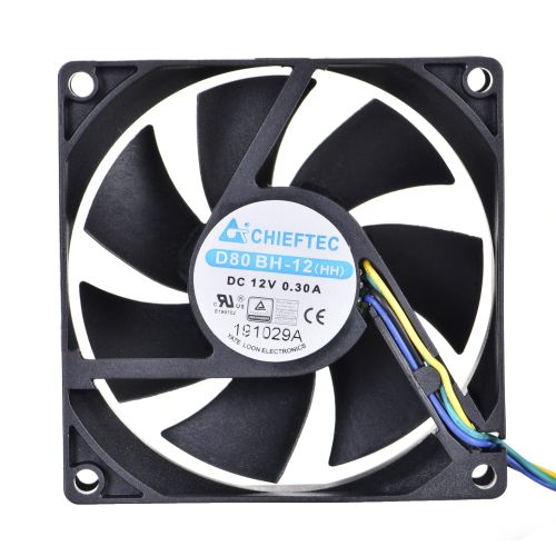 Chieftec AF-0825PWM computer cooling component Computer case Black (AF-0825PWM)