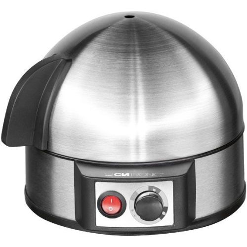 Clatronic EK 3321 egg cooker 7 egg(s) 400 W Black, Stainless steel (EK 3321)
