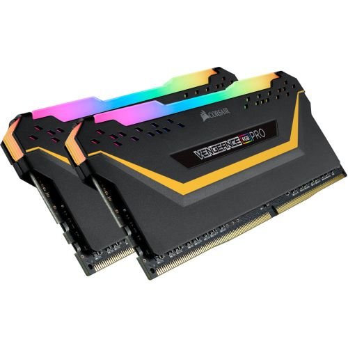 Corsair DIMM 16 GB DDR4-3200 TUF Gaming Edition Kit black, CMW16GX4M2C3200C16-TUF, Vengeance RGB PRO (CMW16GX4M2C3200C16-TUF)