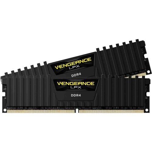 Corsair DIMM 16 GB DDR4-3600 Kit black, CMK16GX4M2Z3600C18, Vengeance LPX, optimized for AMD  (CMK16GX4M2Z3600C18)