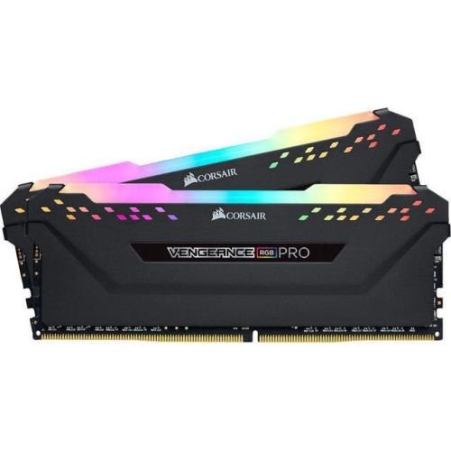 Corsair DIMM 16 GB DDR4-3600 Kit black, Vengeance RGB PRO (CMW16GX4M2Z3600C18)