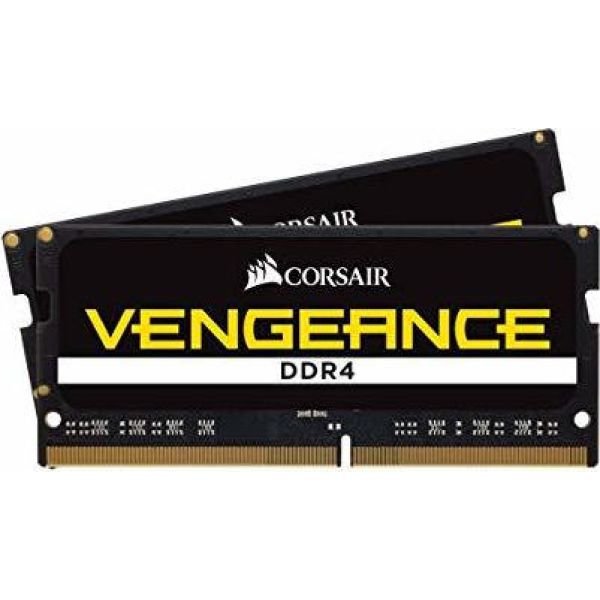 Corsair SO-DIMM 16 GB DDR4-3000 Kit black, CMSX16GX4M2A3000C18, Vengeance (CMSX16GX4M2A3000C18) Corsair SO-DIMM 16 GB DDR4-3000 Kit black, CMSX16GX4M2A3000C18, Vengeance (CMSX16GX4M2A3000C18)