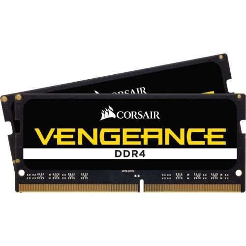 Corsair SO-DIMM 32 GB DDR4-2400 Kit black, CMSX32GX4M2A2400C16, Vengeance (CMSX32GX4M2A2400C16)
