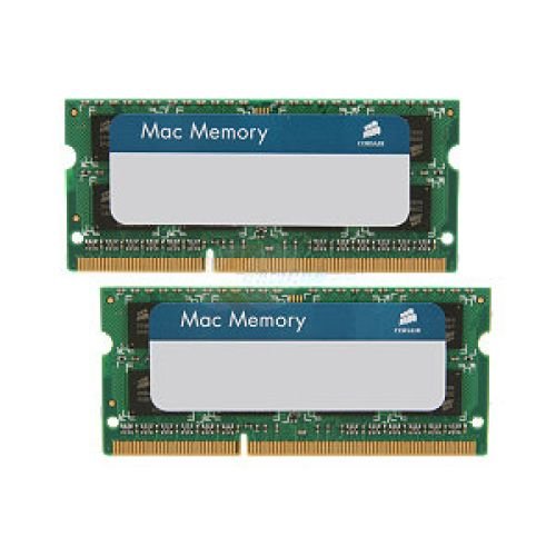 Corsair SO-DIMM 8 GB DDR3-1333 Kit CMSO8GX3M2A1333C9, Mac, Lite Retail  (CMSA8GX3M2A1333C9)