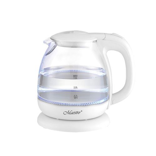 MAESTRO MR-055 electric kettle 1 L 1100 W (MR-055-WHITE) White (MR-055-WHITE)