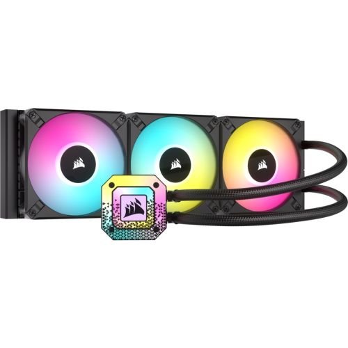 Corsair CW-9060070-WW computer cooling system Computer case Liquid сooling kit 12 cm Black 1 pc(s) (CW-9060070-WW)